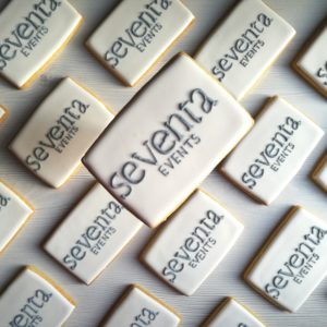 Seventa events corporate branded biscuits