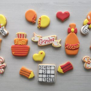 happy birthday biscuit designs